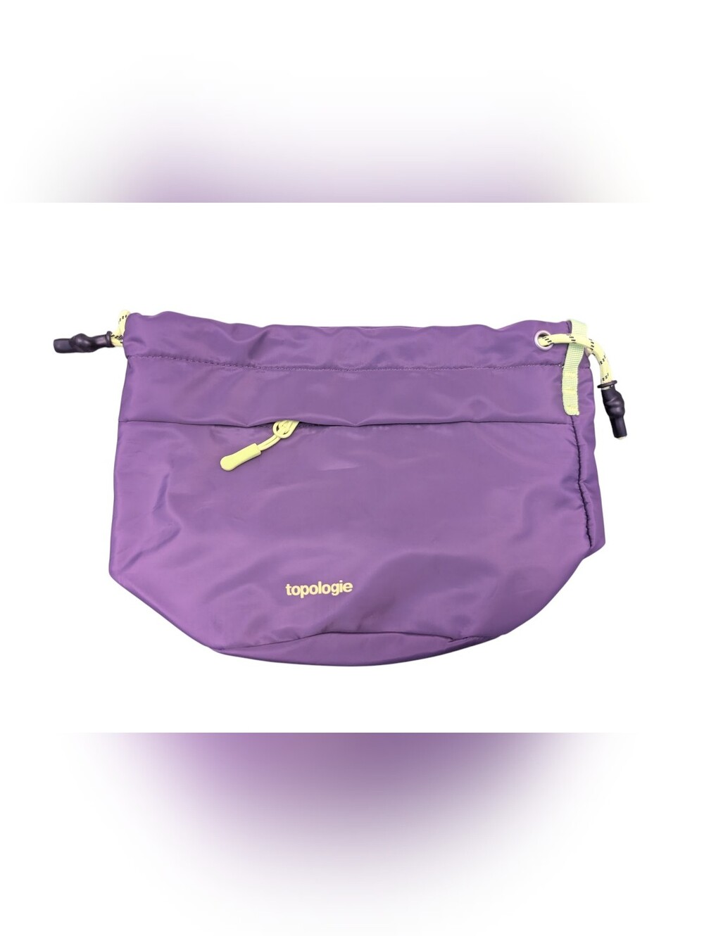 Topologie Purple Drawstring Storage Pouch